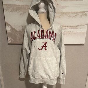 Champion Alabama Light Gray Hoodie